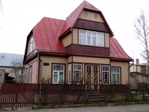 A. Lastą (Tulpių g. 21). V. Tamoliūnas