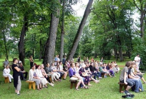 Saliečiai stebi renginius 2010.08.07