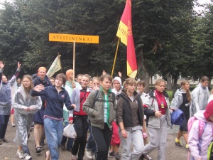 Piligriminis žygis Kryžių kalnas – Šiluva 2009 m.