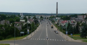 J. Basanavičiaus gatvė (nuo geležinkelio tilto)