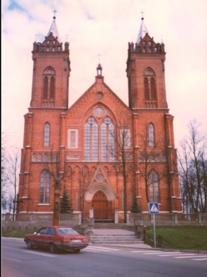 Kupiškis. Kristaus žengimo į dangų bažnyčia