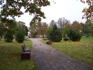 Poeto A. Baranausko aikštė Sedoje, Mažeikių r.