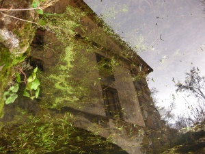 Užpalių malūnas. Užpalių biblioteka.