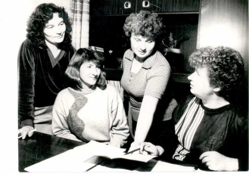 Vaizdas:Janina Anyksciu bibliotekoje 1987 m. 159.jpg