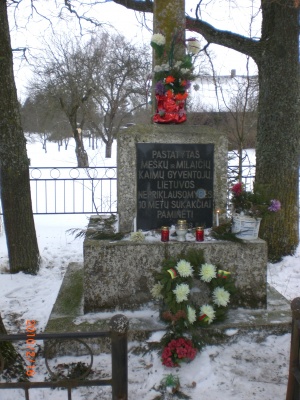 Milaičių paminklas.